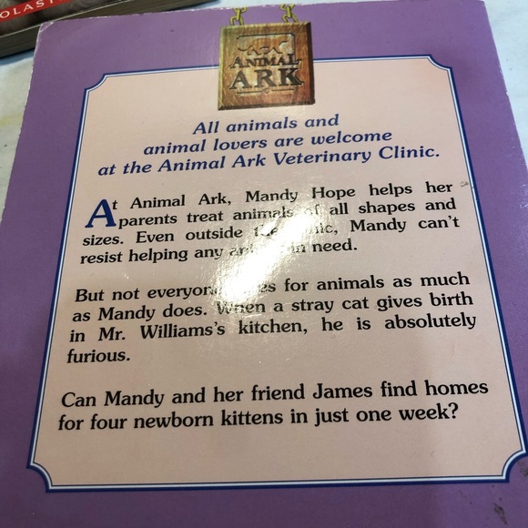 Scholastic junior Pet Novels Cats and Dogs Lot of 5 Puppy Place Animal Ark - Picture 8 of 11
